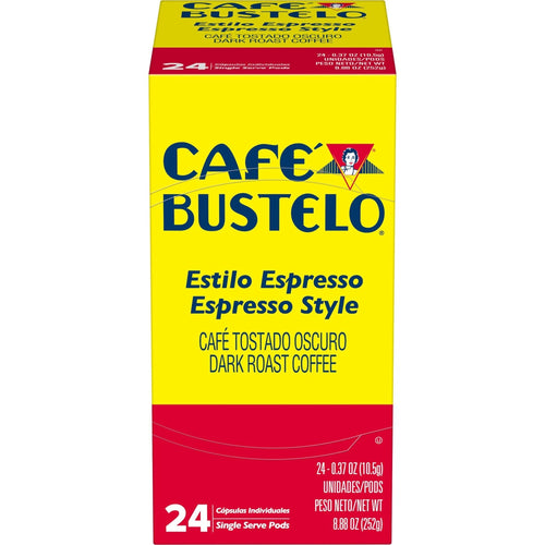 Cafe Bustelo Espresso Dark Roast Coffee  Pods - Keurig K-Cup Pods