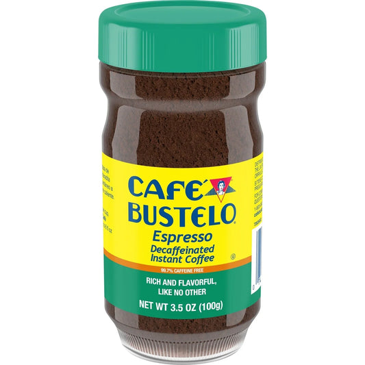 Café Bustelo Decaffeinated Espresso-Style Instant Coffee - 3.5oz