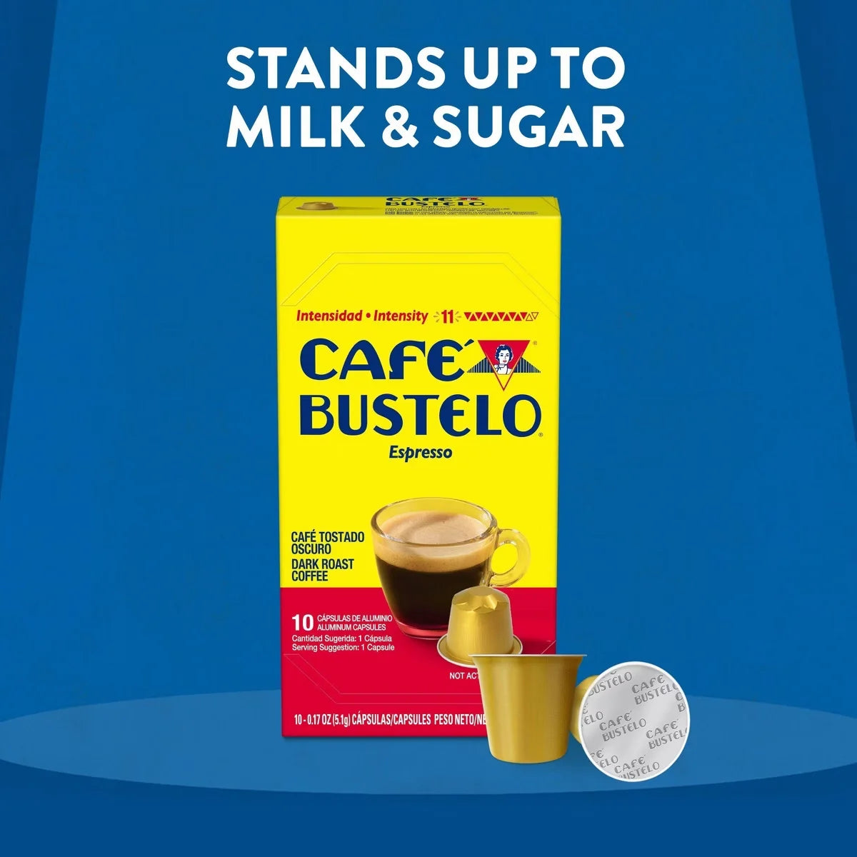 Café Bustelo Espresso Dark Roast Capsules - 10ct