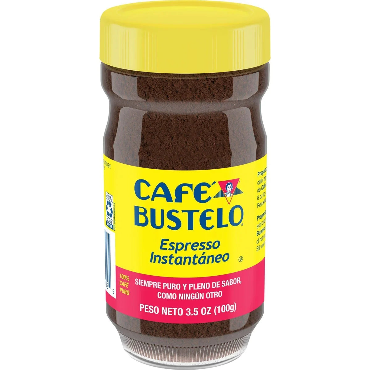 Cafe Bustelo Espresso Style Dark Roast Instant Coffee - 3.5oz