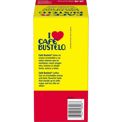Cafe Bustelo Espresso Dark Roast Coffee  Pods - Keurig K-Cup Pods