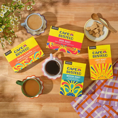 Cafe Bustelo Dulce de Leche Medium Roast Keurig K-Cup Coffee Pods - 22ct