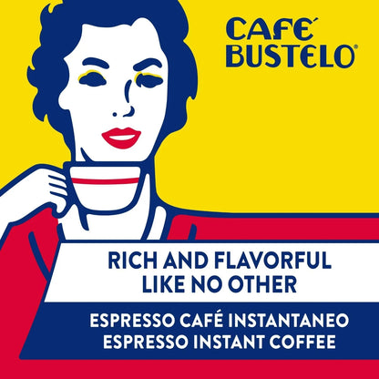 Café Bustelo Supreme Freeze Dried Instant Coffee - 3.52oz: Medium Roast