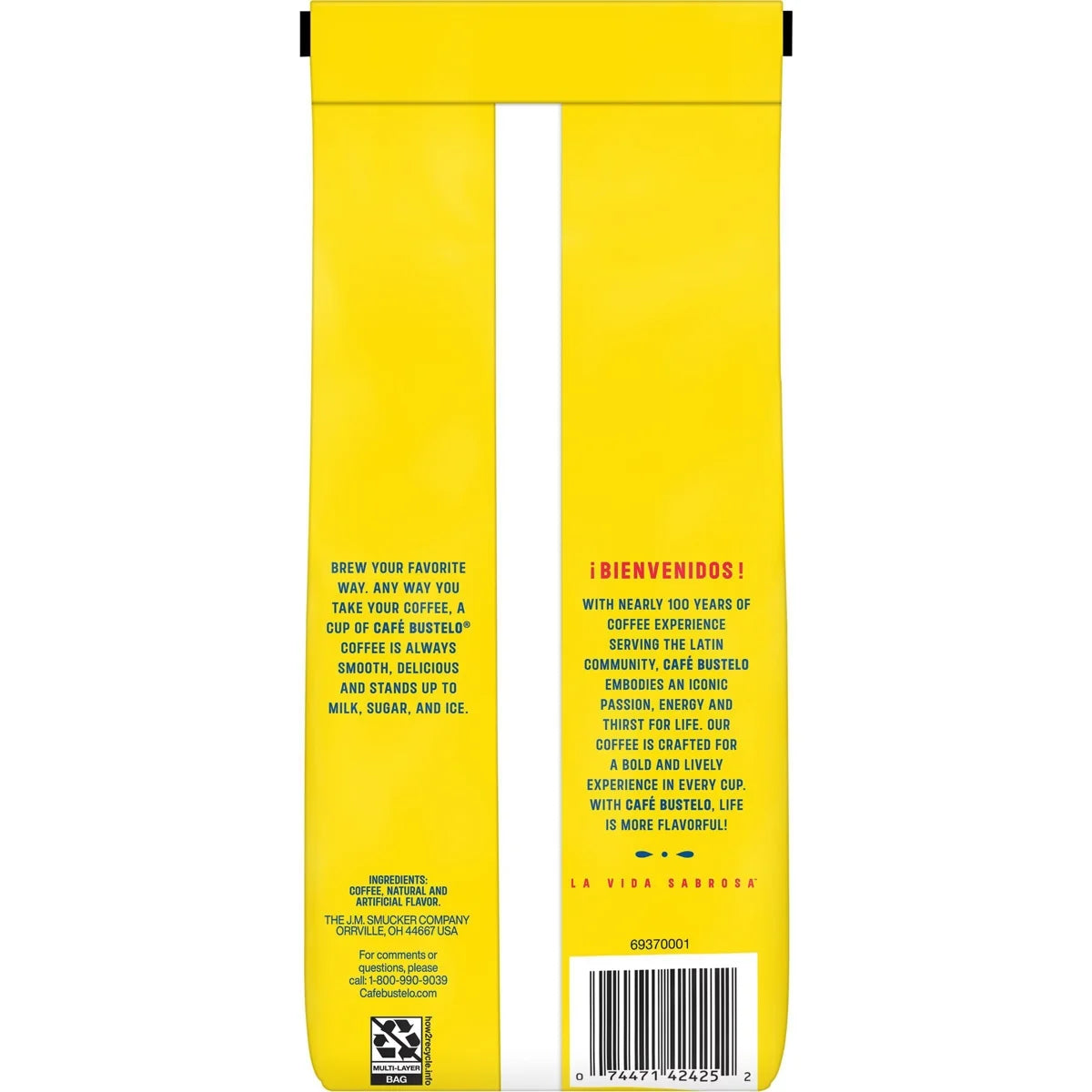 Cafe Bustelo Vanilla Horchata Medium Roast Ground Coffee - 11oz