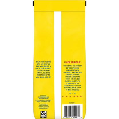 Cafe Bustelo Vanilla Horchata Medium Roast Ground Coffee - 11oz