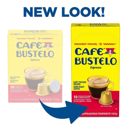 Café Bustelo Espresso Dark Roast Capsules - 10ct