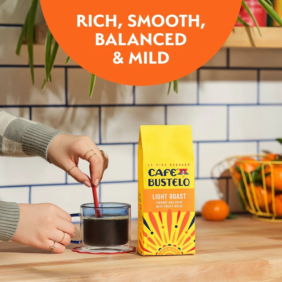 Cafe Bustelo Light Roast Ground Coffee - 11oz